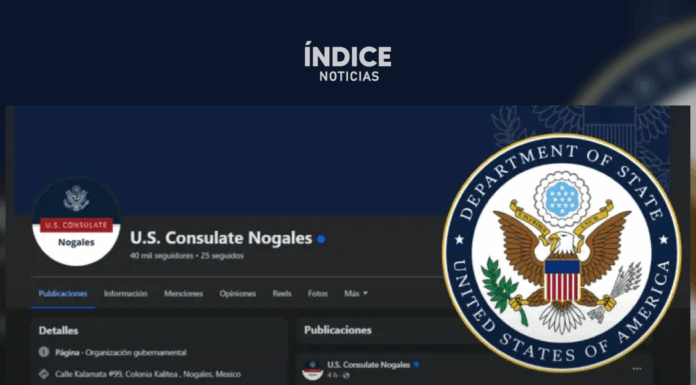 Falta de recursos afecta página oficial del Consulado Americano en Nogales