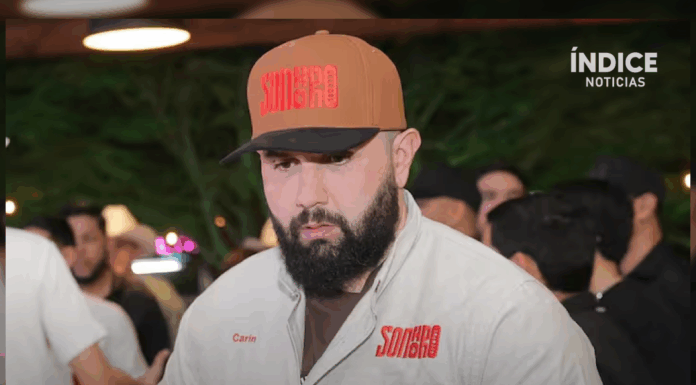 Carín León presenta Sonhoro Records, disquera dedicada a artistas de Sonora