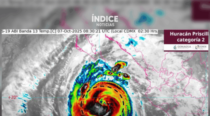 Activa la Marina plan de prevención ante efectos del huracán Priscilla