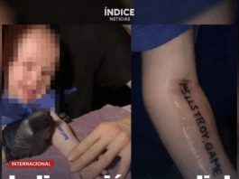 Padres tatúan a su hijo de un año para ganar un premio de 60 mil dólares