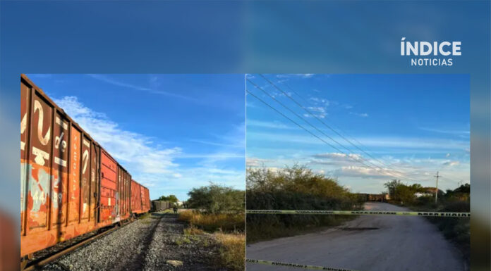 Descarrilan vagones de tren con ácido sulfúrico cerca de Nogales