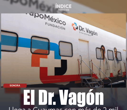 Dr. Vagón ofrece 2 mil consultas médicas gratuitas en Guaymas esta semana