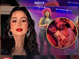 ¡Escándalo en el escenario! Lupita Villalobos enfrenta a fan que abrazó a su esposo: “Te voy a reventar”