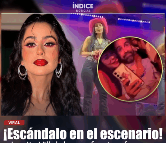 ¡Escándalo en el escenario! Lupita Villalobos enfrenta a fan que abrazó a su esposo: “Te voy a reventar”