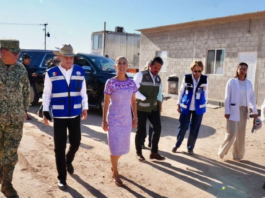 SHEINBAUM Y DURAZO SUPERVISAN AVANCE DEL NUEVO HOSPITAL DEL IMSS EN SAN LUIS RÍO COLORADO