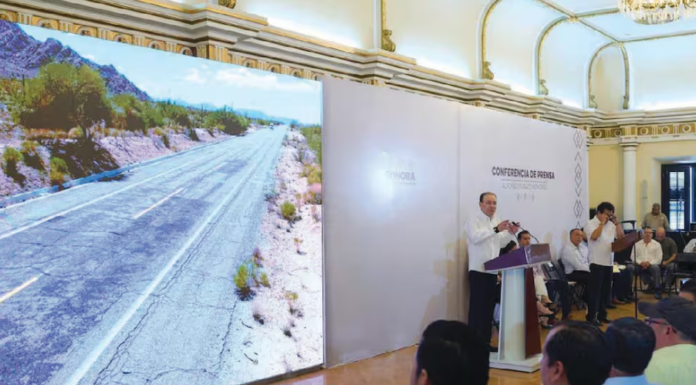 ALFONSO DURAZO IMPULSA INVERSIÓN DE 3 MIL 400 MILLONES DE PESOS PARA MODERNIZAR CARRETERAS DE SONORA
