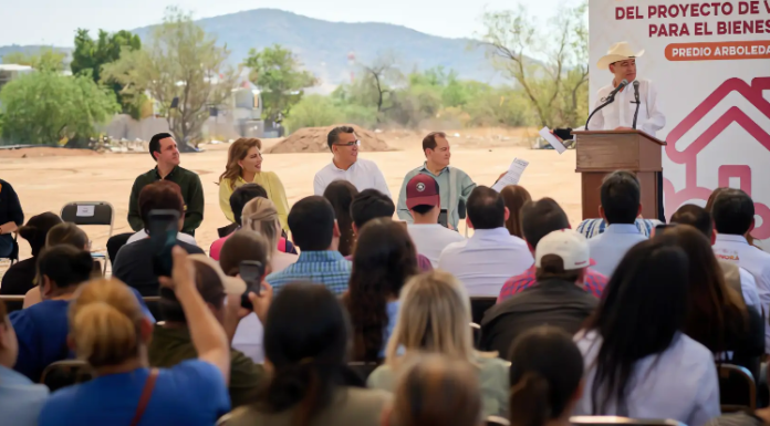 INICIAN CONSTRUCCIÓN DE 2 MIL 400 VIVIENDAS EN HERMOSILLO PARA FAMILIAS SIN ACCESO A CRÉDITOS